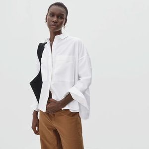 everlane the boxy oxford